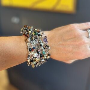 Elegant Multicolor Beaded Bracelet